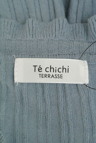 Te chichi（テチチ）の古着「Te chichi TERRASSE フリル衿リブニット（ニット）」大画像６へ