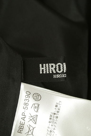 HIROKO BIS（ヒロコビス）の古着「ドット柄膝上起毛ワンピース（ワンピース・チュニック）」大画像６へ