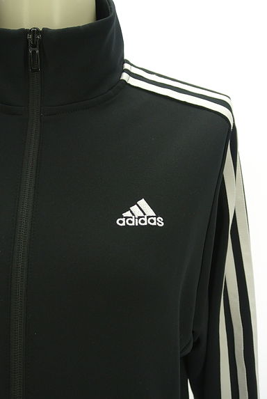 adidas（アディダス）の古着「スリーラインジップアップジャージトップス（ジャージトップス）」大画像４へ