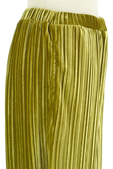 Ungrid（アングリッド）の古着「プリーツベロアパンツ（パンツ）」大画像４へ