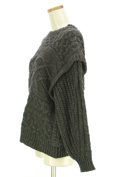 Ungrid（アングリッド）の古着「ケーブル編みネップニット（ニット）」大画像３へ