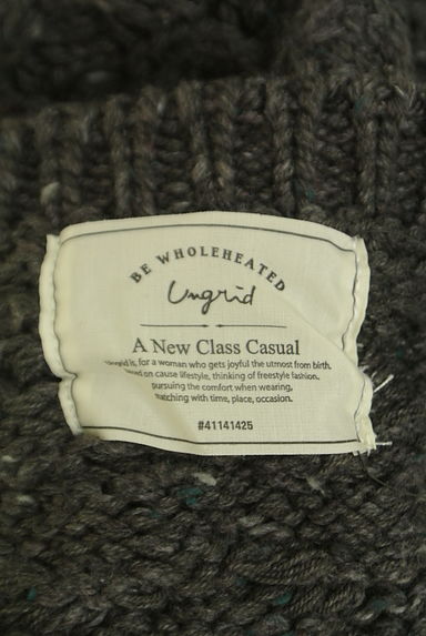 Ungrid（アングリッド）の古着「ケーブル編みネップニット（ニット）」大画像６へ