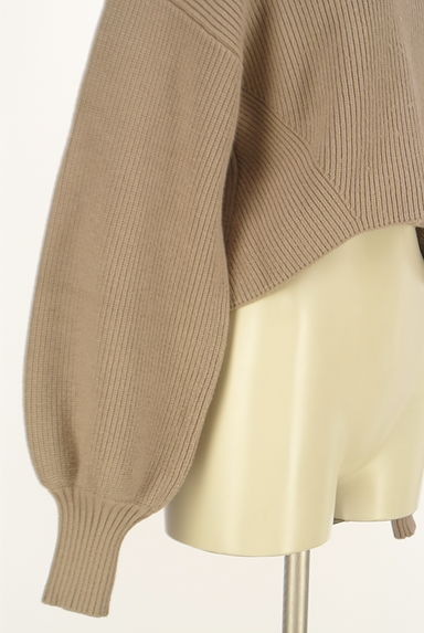 And Couture（アンドクチュール）の古着「ボリューム袖ショートニット（ニット）」大画像５へ