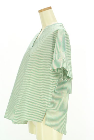UNITED ARROWS（ユナイテッドアローズ）の古着「green label relaxing スキッパーシャツ（カットソー・プルオーバー）」大画像３へ