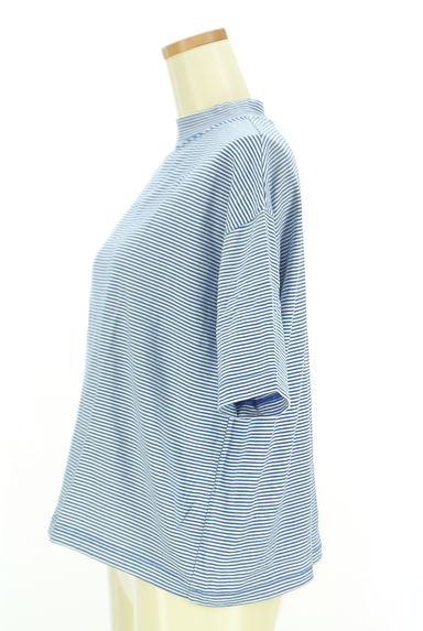 chambre de charme（シャンブルドゥシャーム）の古着「バンドカラーボーダーカットソー（Ｔシャツ）」大画像３へ