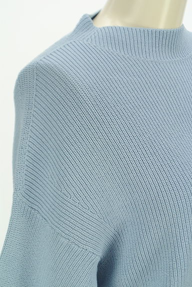 L'EQUIPE（レキップ）の古着「ボリューム袖モックネックニット（ニット）」大画像４へ