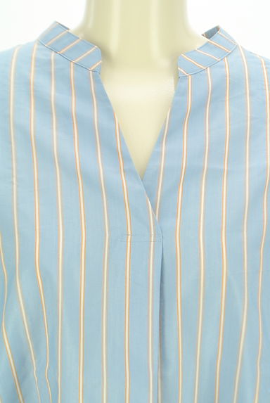 UNITED ARROWS（ユナイテッドアローズ）の古着「green label relaxing スキッパーブラウス（カットソー・プルオーバー）」大画像４へ