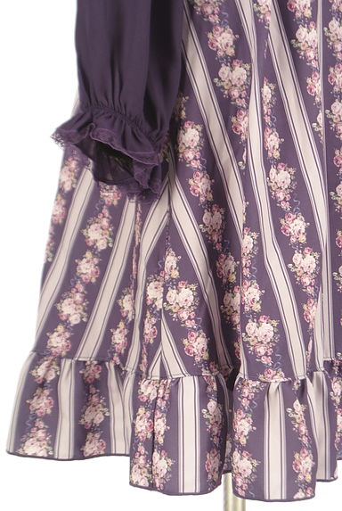 axes femme（アクシーズファム）の古着「花柄シフォン膝上ワンピース（ワンピース・チュニック）」大画像５へ