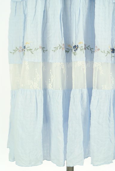 axes femme（アクシーズファム）の古着「axes femme POETIQUE 刺繍入りロングワンピ（ワンピース・チュニック）」大画像５へ