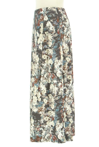 HUMAN WOMAN（ヒューマンウーマン）の古着「花柄ペンシルスカート（スカート）」大画像３へ
