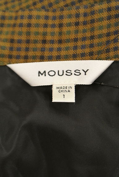 MOUSSY（マウジー）の古着「チェック柄ロングシャツワンピース（ワンピース・チュニック）」大画像６へ