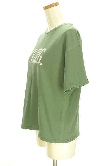 Ungrid（アングリッド）の古着「ロゴプリントTシャツ（Ｔシャツ）」大画像３へ
