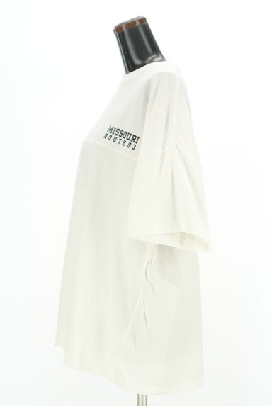 Ungrid（アングリッド）の古着「バックロゴTシャツ（Ｔシャツ）」大画像３へ