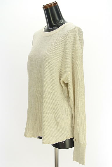 Ungrid（アングリッド）の古着「ラウンドヘムワッフルカットソー（Ｔシャツ）」大画像３へ