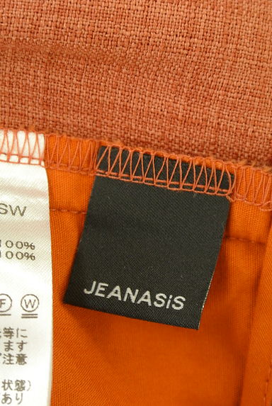 JEANASiS（ジーナシス）の古着「リネンライクセンタープレスパンツ（パンツ）」大画像６へ