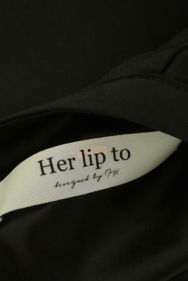 Her lip to（ハーリップトゥ）の古着「パフスリーブロングワンピース（ワンピース・チュニック）」大画像６へ