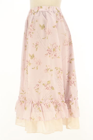 axes femme（アクシーズファム）の古着「花柄シフォンフリルスカート（スカート）」大画像３へ