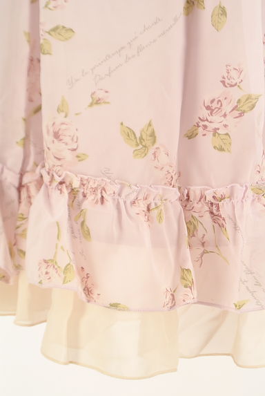 axes femme（アクシーズファム）の古着「花柄シフォンフリルスカート（スカート）」大画像５へ