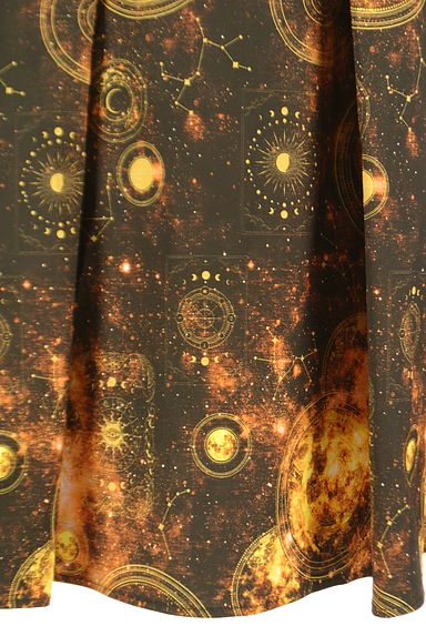 axes femme（アクシーズファム）の古着「ミモレ丈宇宙スカート（ロングスカート・マキシスカート）」大画像５へ
