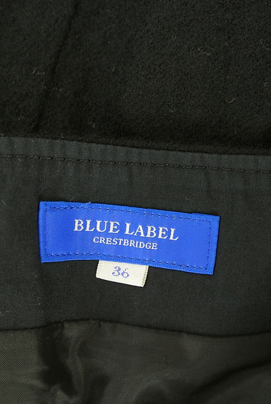 BLUE LABEL CRESTBRIDGE（ブルーレーベル・クレストブリッジ）の古着「チェックベルト付きフレアミニスカート（ミニスカート）」大画像６へ