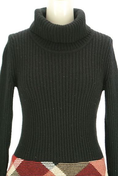 BLUE LABEL CRESTBRIDGE（ブルーレーベル・クレストブリッジ）の古着「異素材切替膝上ワンピース（ワンピース・チュニック）」大画像４へ