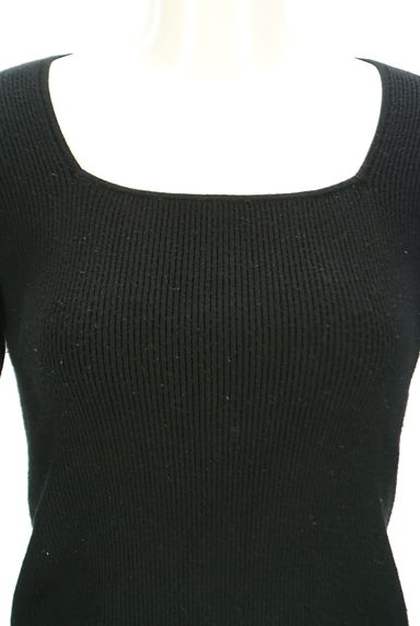 PROPORTION BODY DRESSING（プロポーションボディ ドレッシング）の古着「スクエアネックリブニット（ニット）」大画像５へ