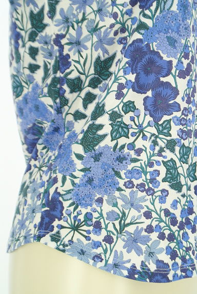 SCAPA（スキャパ）の古着「花柄フレンチスリーブカットソー（カットソー・プルオーバー）」大画像５へ