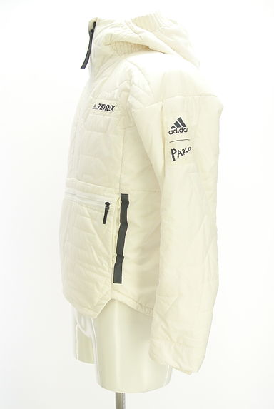 adidas（アディダス）の古着「中綿入りハーフジップパーカー（コート）」大画像３へ