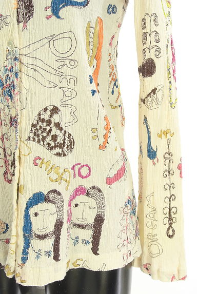 TSUMORI CHISATO（ツモリチサト）の古着「イラスト楊柳ブラウス（ブラウス）」大画像５へ