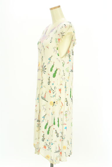 TSUMORI CHISATO（ツモリチサト）の古着「フィッシュテールイラストワンピース（ワンピース・チュニック）」大画像３へ