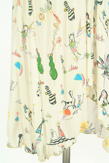 TSUMORI CHISATO（ツモリチサト）の古着「フィッシュテールイラストワンピース（ワンピース・チュニック）」大画像５へ