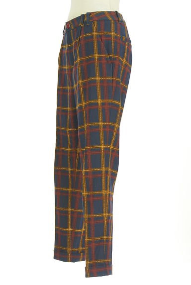 KariAng（カリアング）の古着「チェック柄テーパードパンツ（パンツ）」大画像３へ