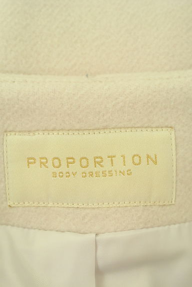 PROPORTION BODY DRESSING（プロポーションボディ ドレッシング）の古着「ファーティペット付きロングコート（コート）」大画像６へ