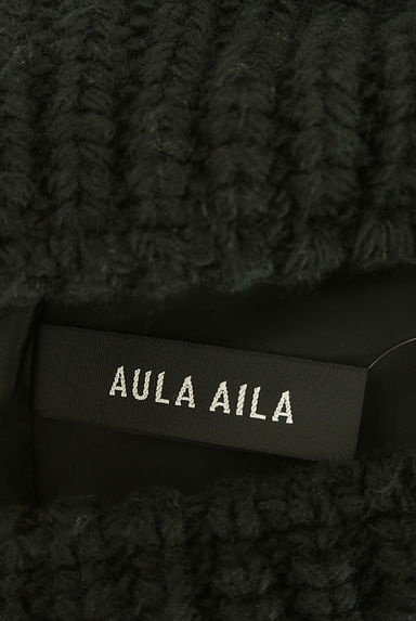 AULA AILA（アウラアイラ）の古着「異素材切替レイヤード風ミドルコート（コート）」大画像６へ