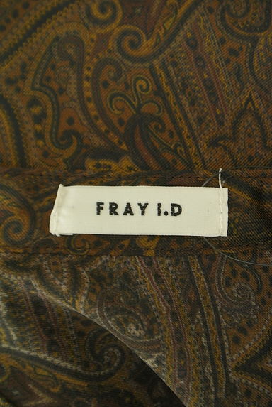 FRAY I.D（フレイアイディー）の古着「ペイズリー柄ロングワンピース（ワンピース・チュニック）」大画像６へ