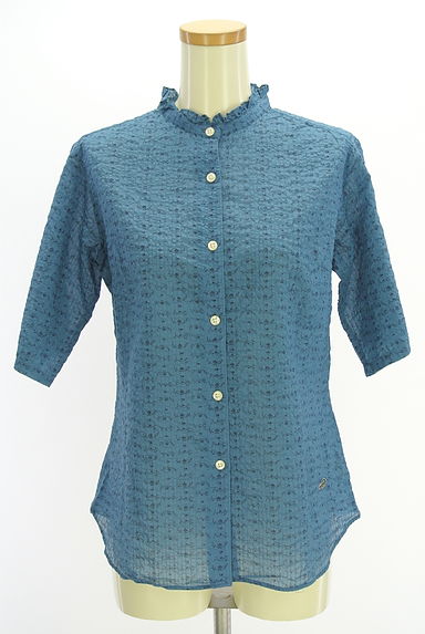 Crocodile（クロコダイル）の古着「花柄シアサッカーブラウス（ブラウス）」大画像１へ