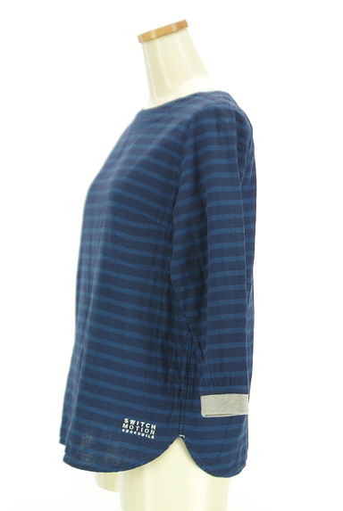 Crocodile（クロコダイル）の古着「七分袖ボーダーカットソー（カットソー・プルオーバー）」大画像３へ