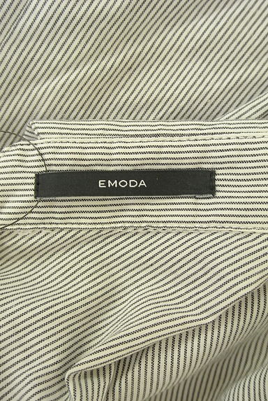 EMODA（エモダ）の古着「アシメストライプブラウス（ブラウス）」大画像６へ
