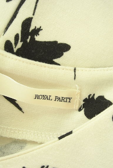 ROYAL PARTY（ロイヤルパーティ）の古着「花柄ノースリトップス＋膝上スカート（セットアップ（ジャケット＋スカート））」大画像６へ