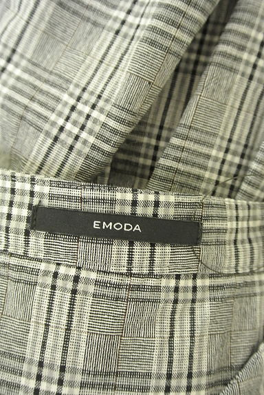 EMODA（エモダ）の古着「アシメフリルチェックカットソー（カットソー・プルオーバー）」大画像６へ