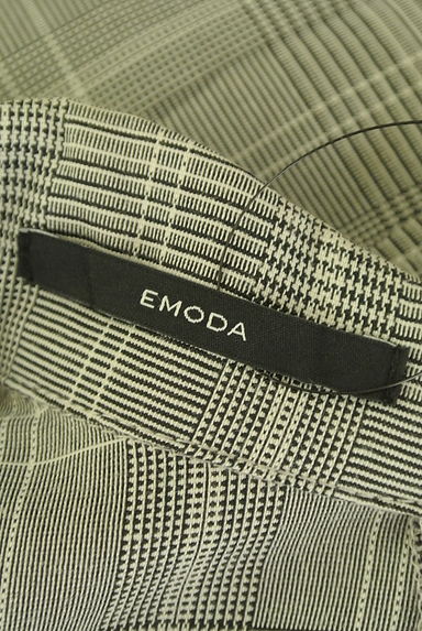 EMODA（エモダ）の古着「ベルト付きチェック柄ロングワンピース（ワンピース・チュニック）」大画像６へ