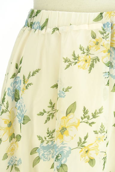 axes femme（アクシーズファム）の古着「花柄シフォンミディスカート（スカート）」大画像４へ