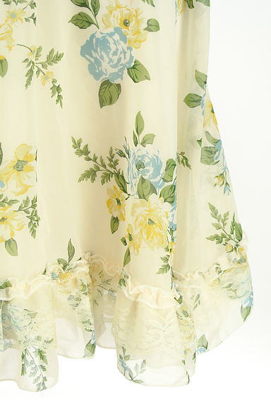 axes femme（アクシーズファム）の古着「花柄シフォンミディスカート（スカート）」大画像５へ