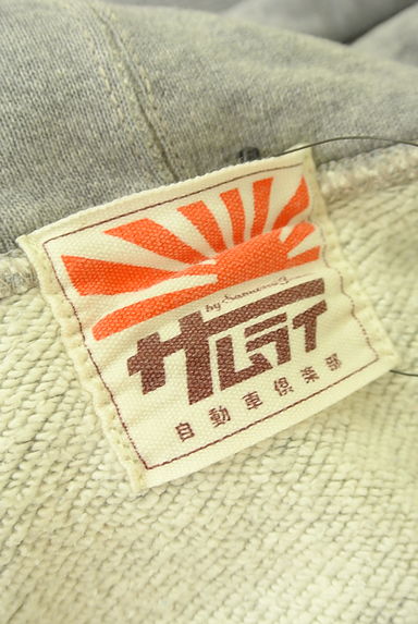 SAMURAI JEANS（サムライジーンズ）の古着「バックプリントジップパーカー（スウェット・パーカー）」大画像６へ