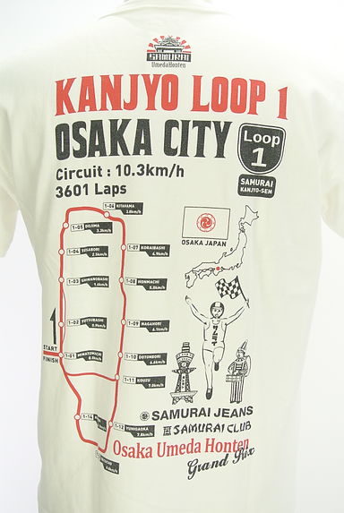 SAMURAI JEANS（サムライジーンズ）の古着「バックプリントTシャツ（Ｔシャツ）」大画像５へ