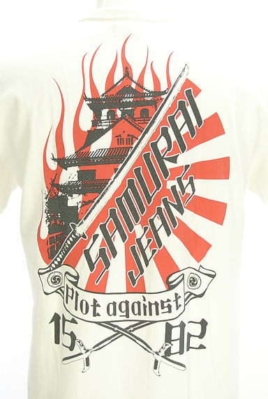 SAMURAI JEANS（サムライジーンズ）の古着「バックプリントTシャツ（Ｔシャツ）」大画像５へ