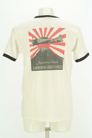 SAMURAI JEANS（サムライジーンズ）の古着「プリントリンガーTシャツ（Ｔシャツ）」大画像２へ