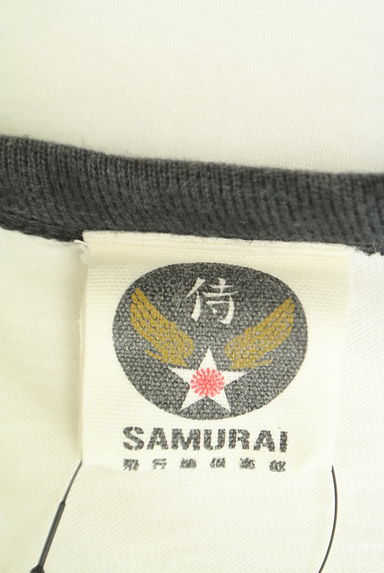 SAMURAI JEANS（サムライジーンズ）の古着「プリントリンガーTシャツ（Ｔシャツ）」大画像６へ