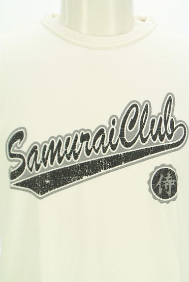 SAMURAI JEANS（サムライジーンズ）の古着「フロッキーロゴプリントＴシャツ（Ｔシャツ）」大画像４へ