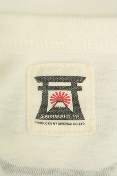 SAMURAI JEANS（サムライジーンズ）の古着「フロッキーロゴプリントＴシャツ（Ｔシャツ）」大画像６へ